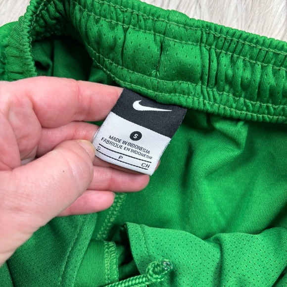Nike Men's S Green Yellow Oregon Ducks Athletic Shorts Gym Lounge Pockets - Picture 5 of 9